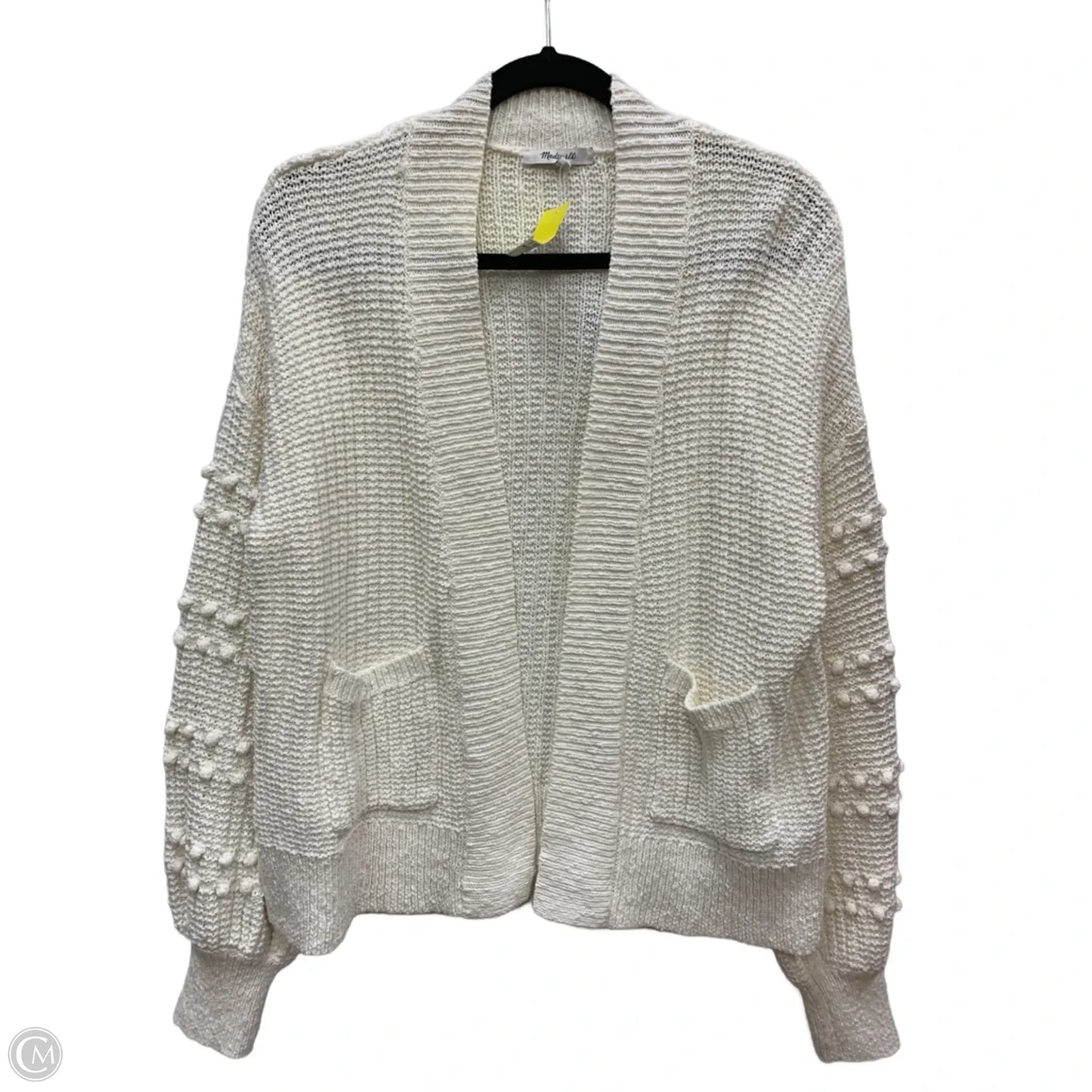 Sweater Cardigan By Madewell In White, Size: S