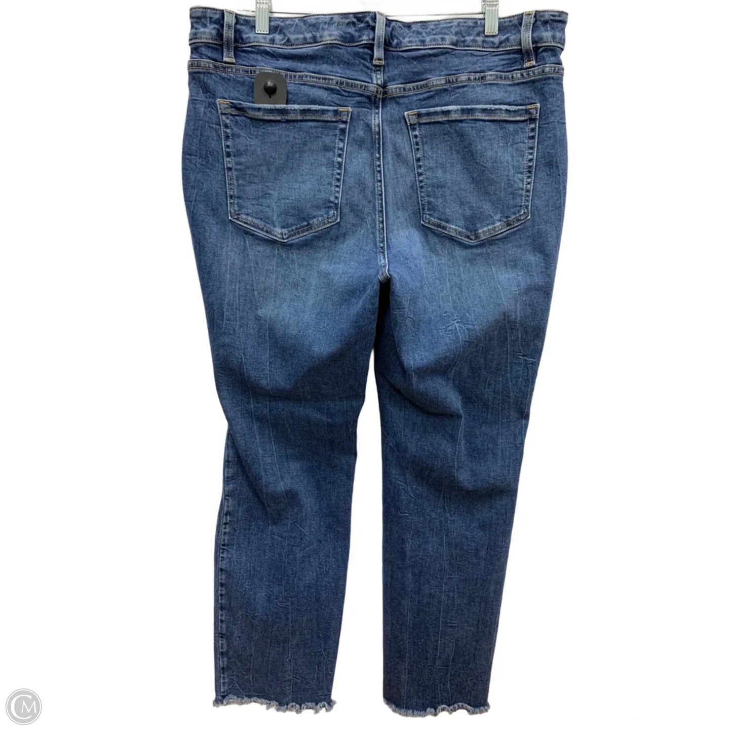 Jeans Straight By Lane Bryant In Blue Denim, Size: 18