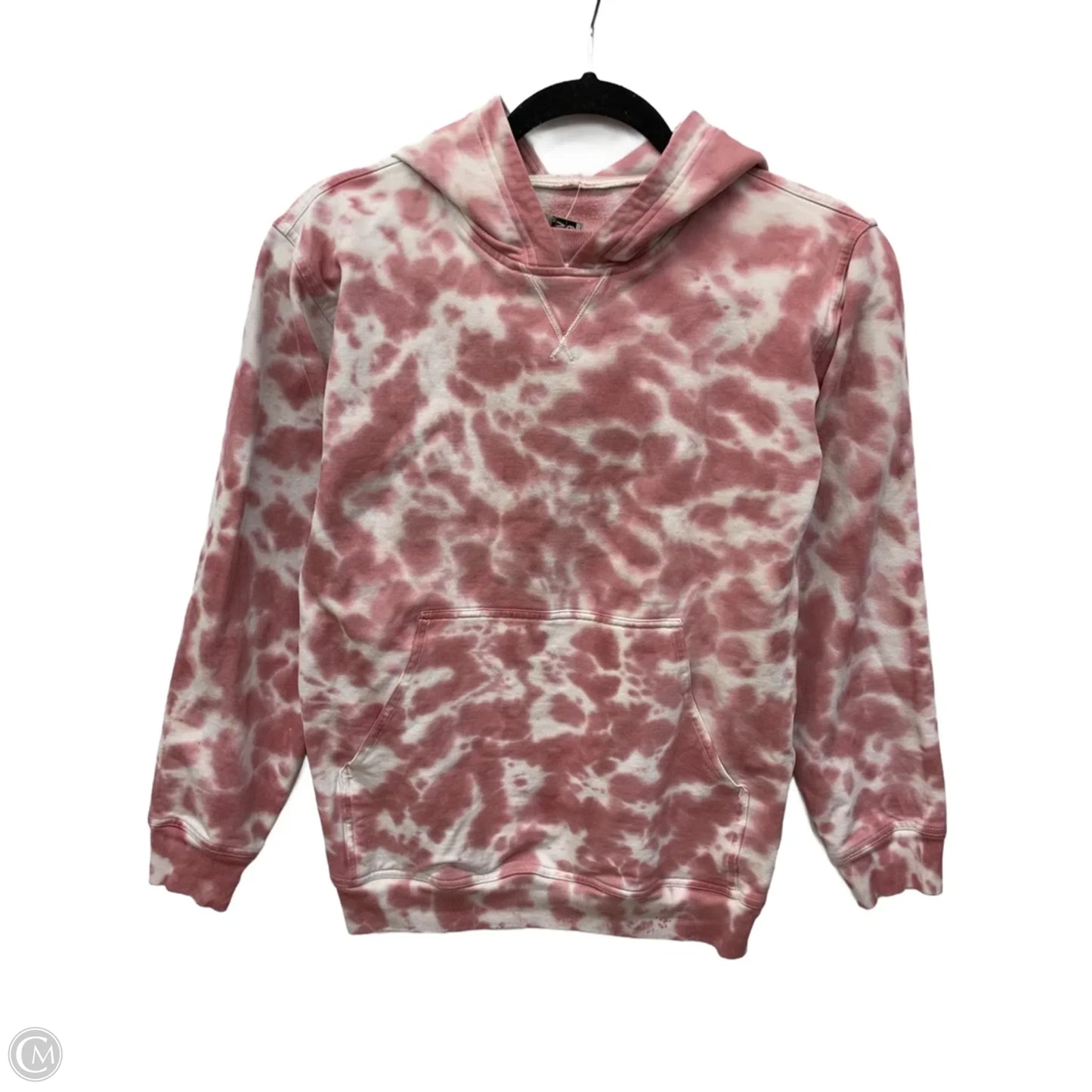 Athletic Top Long Sleeve Hoodie By Lululemon In Pink, Size: S