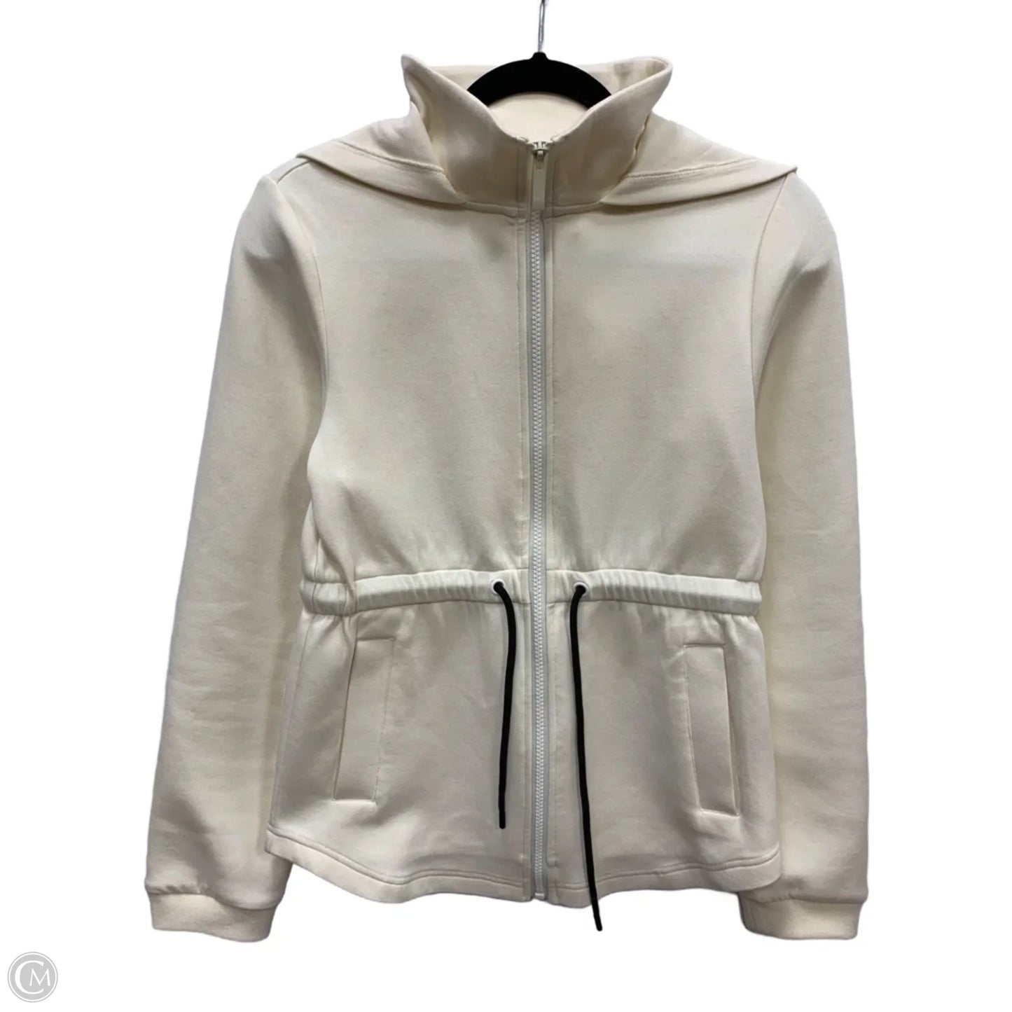 Athletic Jacket By Varley In Cream, Size: Xs