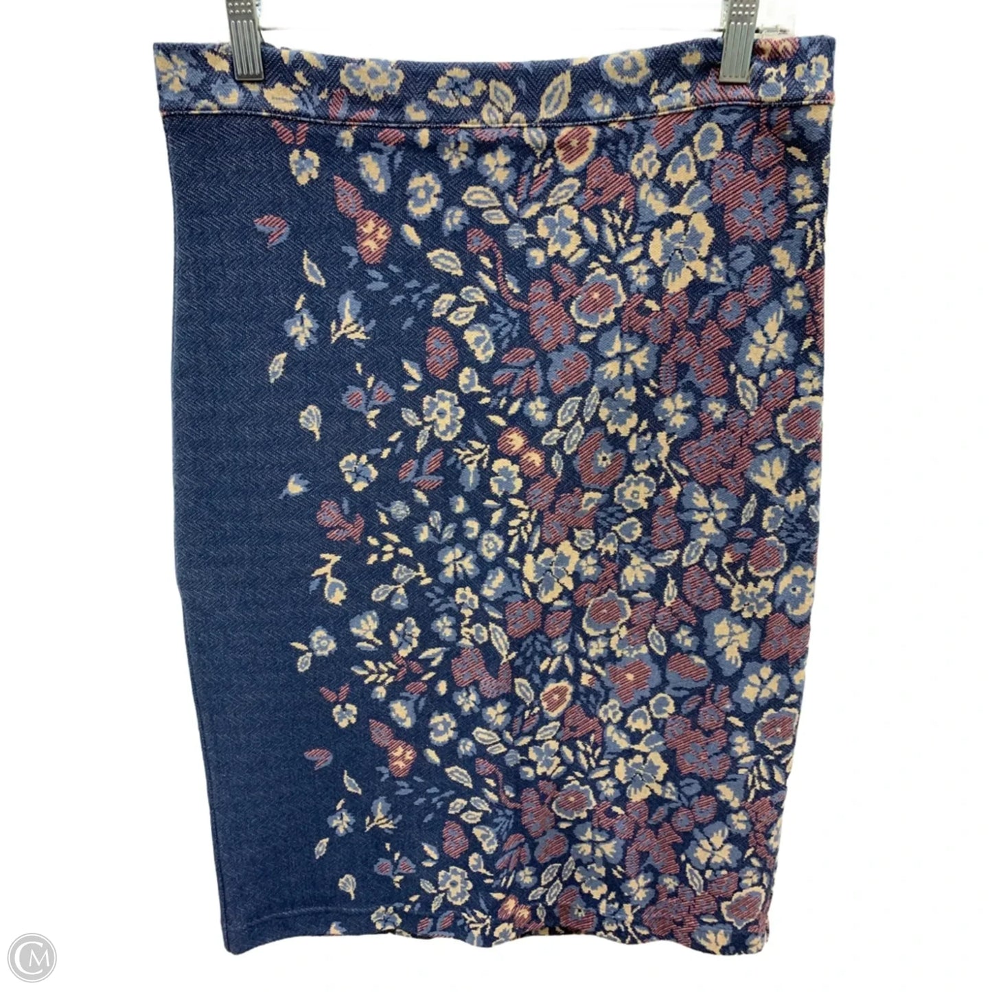 Skirt Midi By Maeve In Blue, Size: M