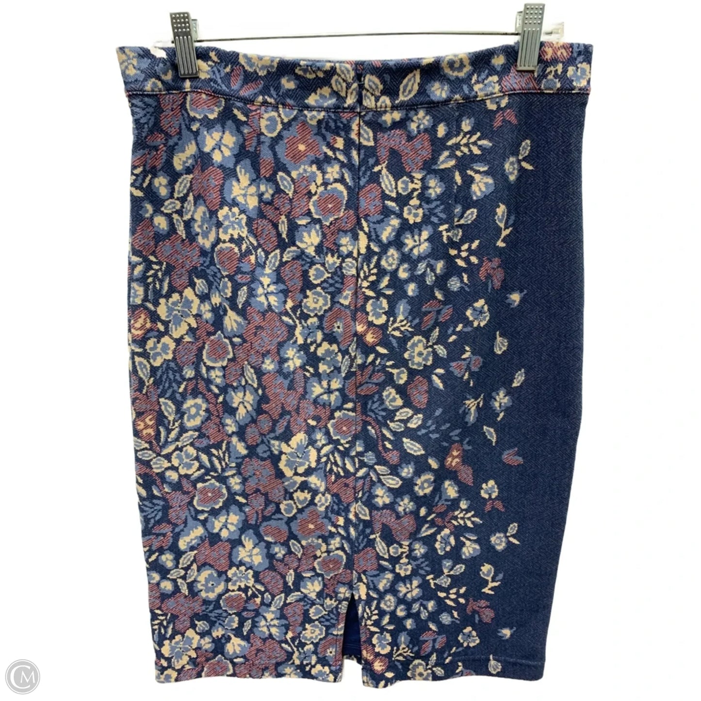 Skirt Midi By Maeve In Blue, Size: M