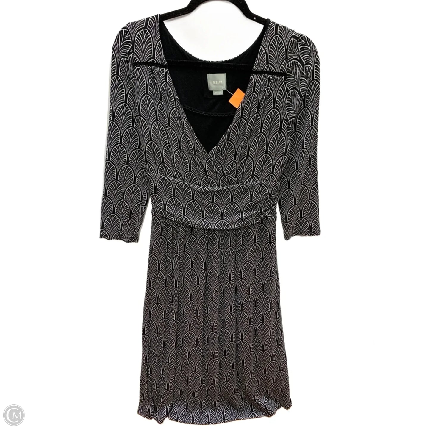 Dress Casual Midi By Maeve In Black, Size: M