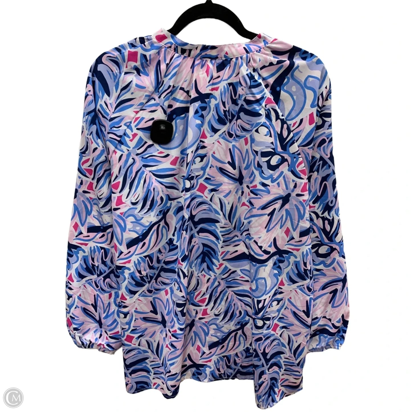 Top Long Sleeve By Simply Southern In Blue, Size: Xl