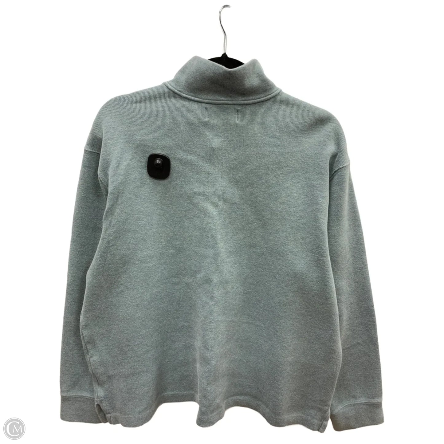 Sweatshirt Collar By Polo Ralph Lauren In Teal, Size: L