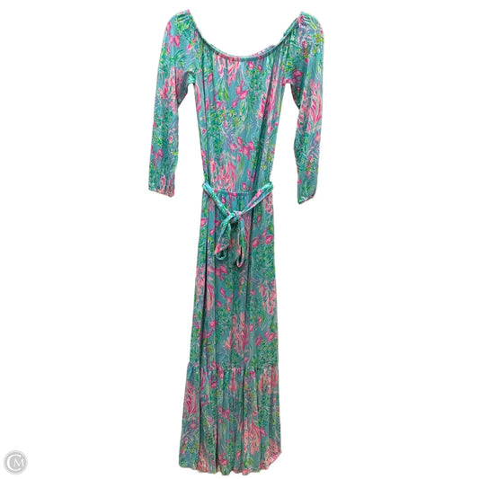 Dress Designer By Lilly Pulitzer In Blue, Size: Xs