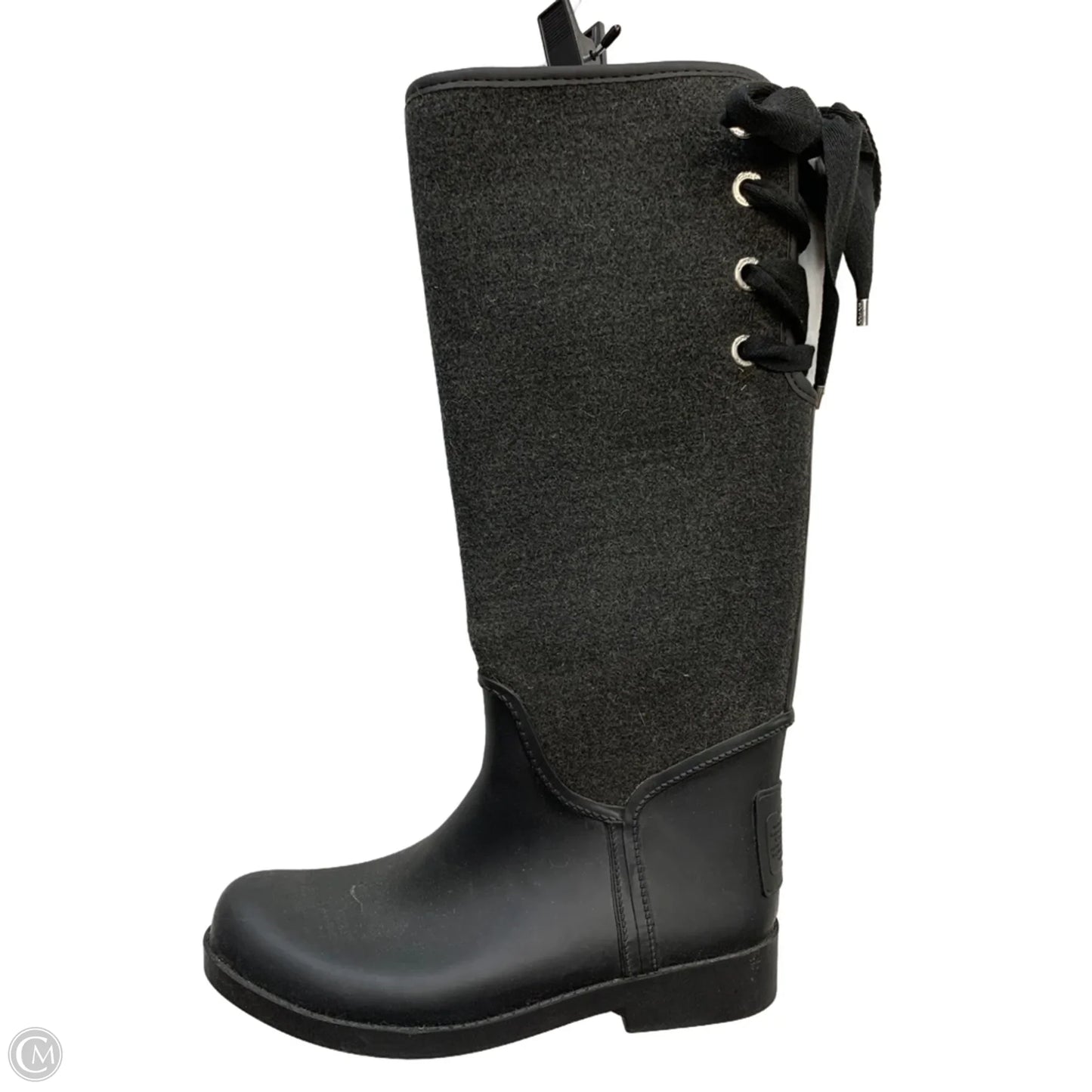 Boots Designer By Coach In Black, Size: 8