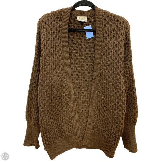 Sweater Cardigan By Universal Thread In Brown, Size: Xxl