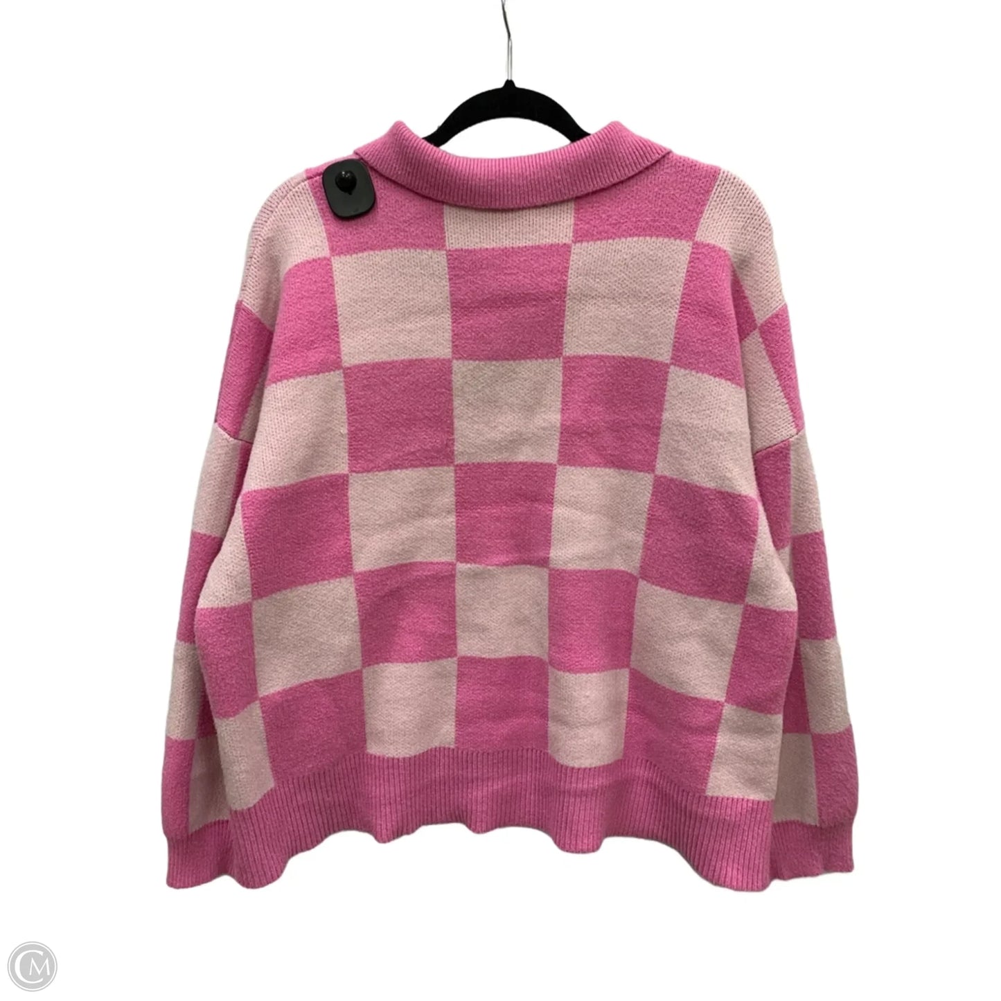 Sweater By Clothes Mentor In Pink, Size: Xl