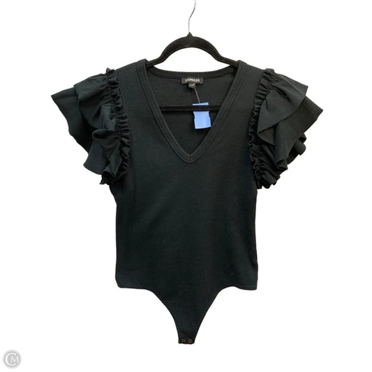 Bodysuit By Express In Black, Size: L