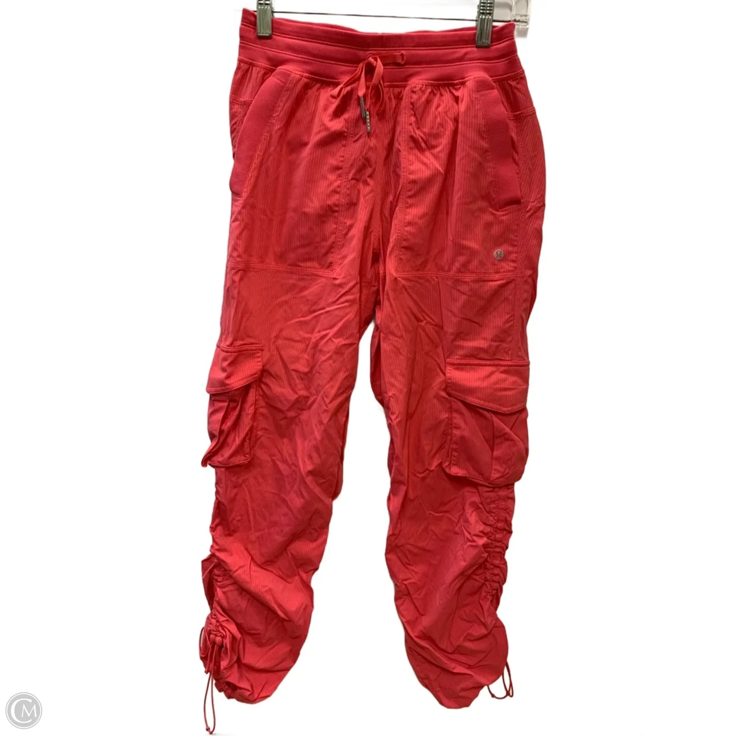 Athletic Pants By Lululemon In Coral, Size: Xs