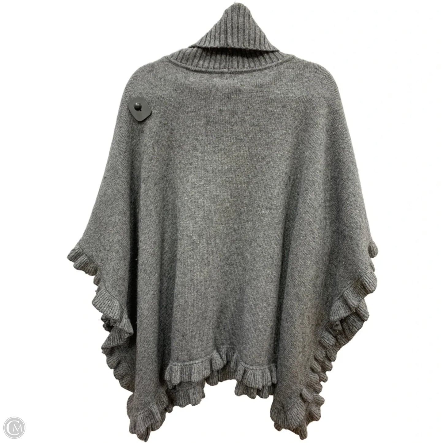 Poncho Designer By Ugg In Grey, Size: Osfm