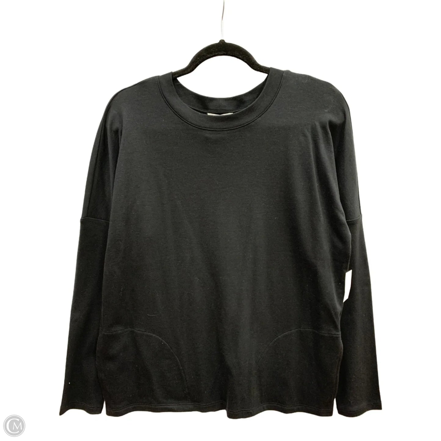 Top Long Sleeve Basic By Daily Ritual In Black, Size: M
