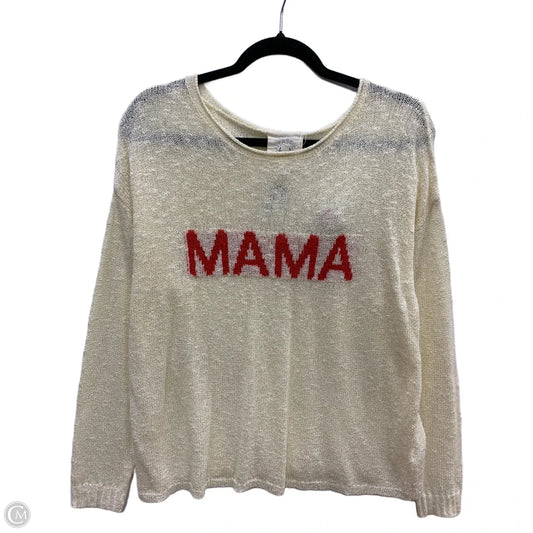 Sweater By Fantastic Fawn In Beige, Size: S