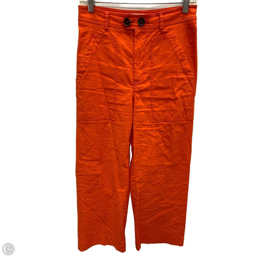 Pants Wide Leg By Maeve In Orange, Size: 4