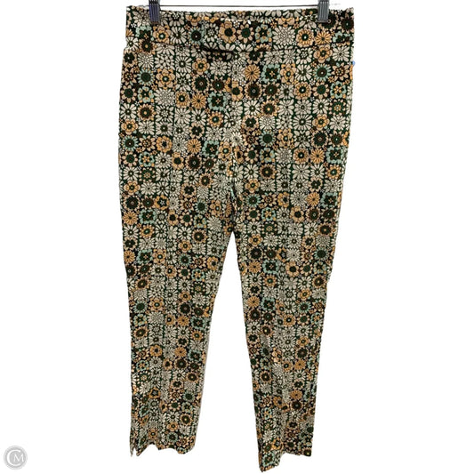 Pants Dress By Clothes Mentor In Green & Orange, Size: 4