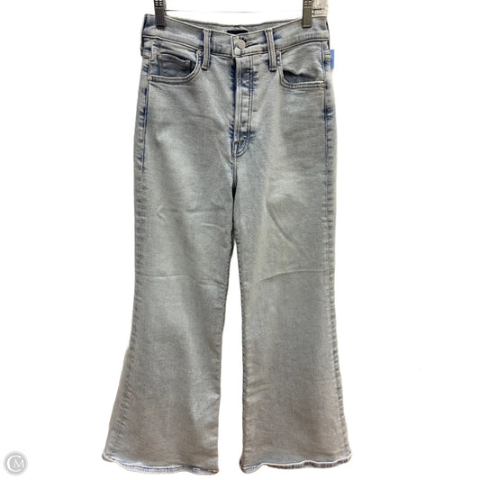 Jeans Wide Leg By Mother In Blue Denim, Size: 4