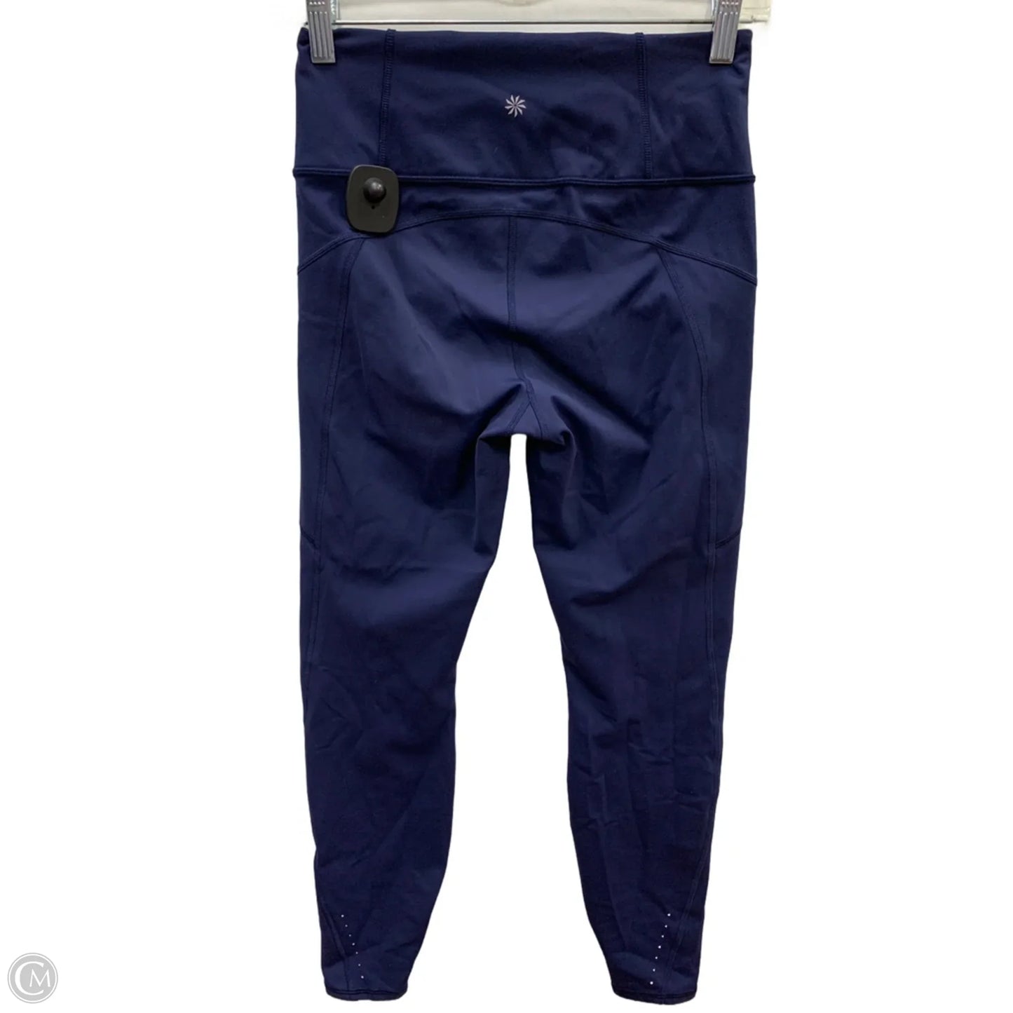 Athletic Leggings By Athleta In Navy, Size: S