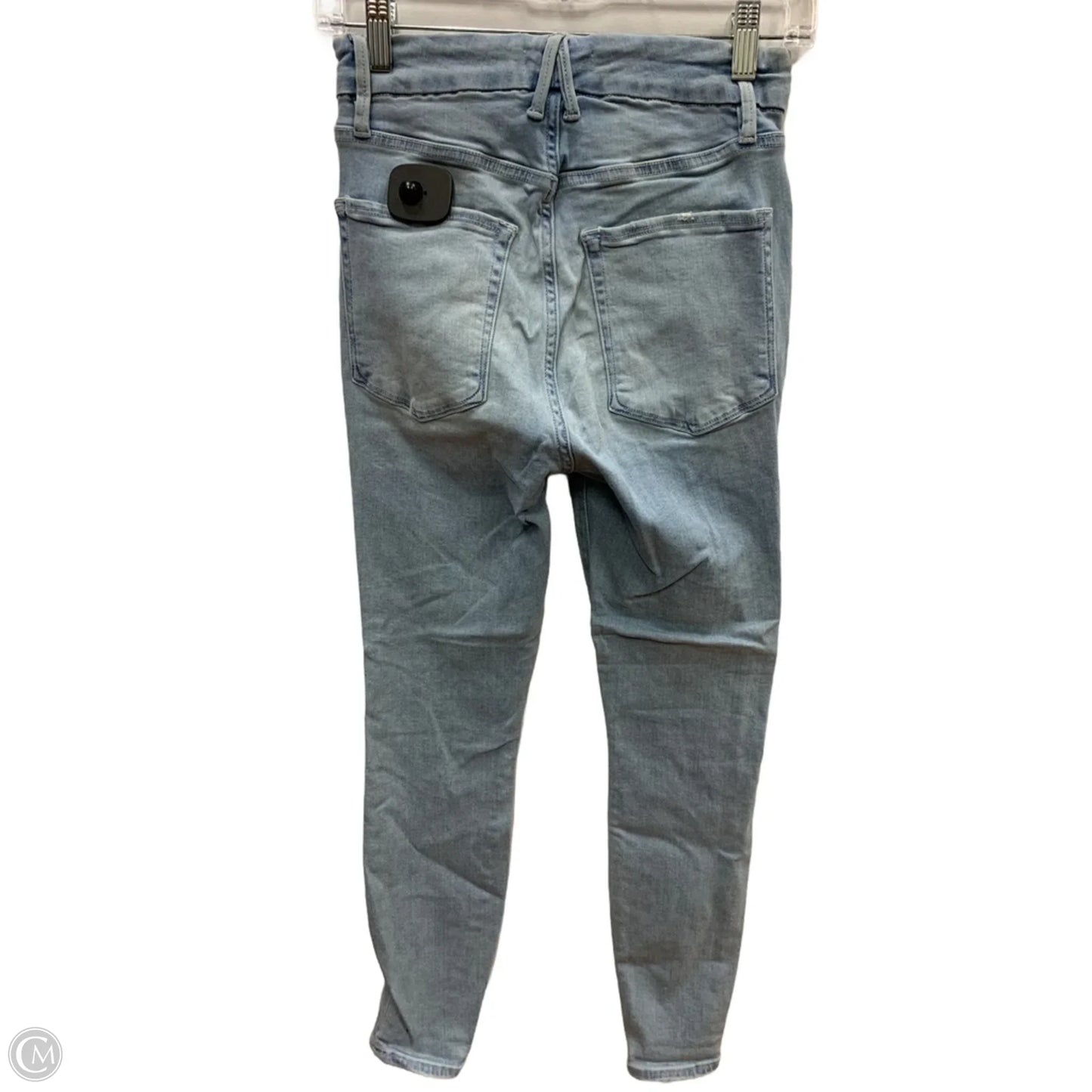 Jeans Straight By Good American In Blue Denim, Size: 4