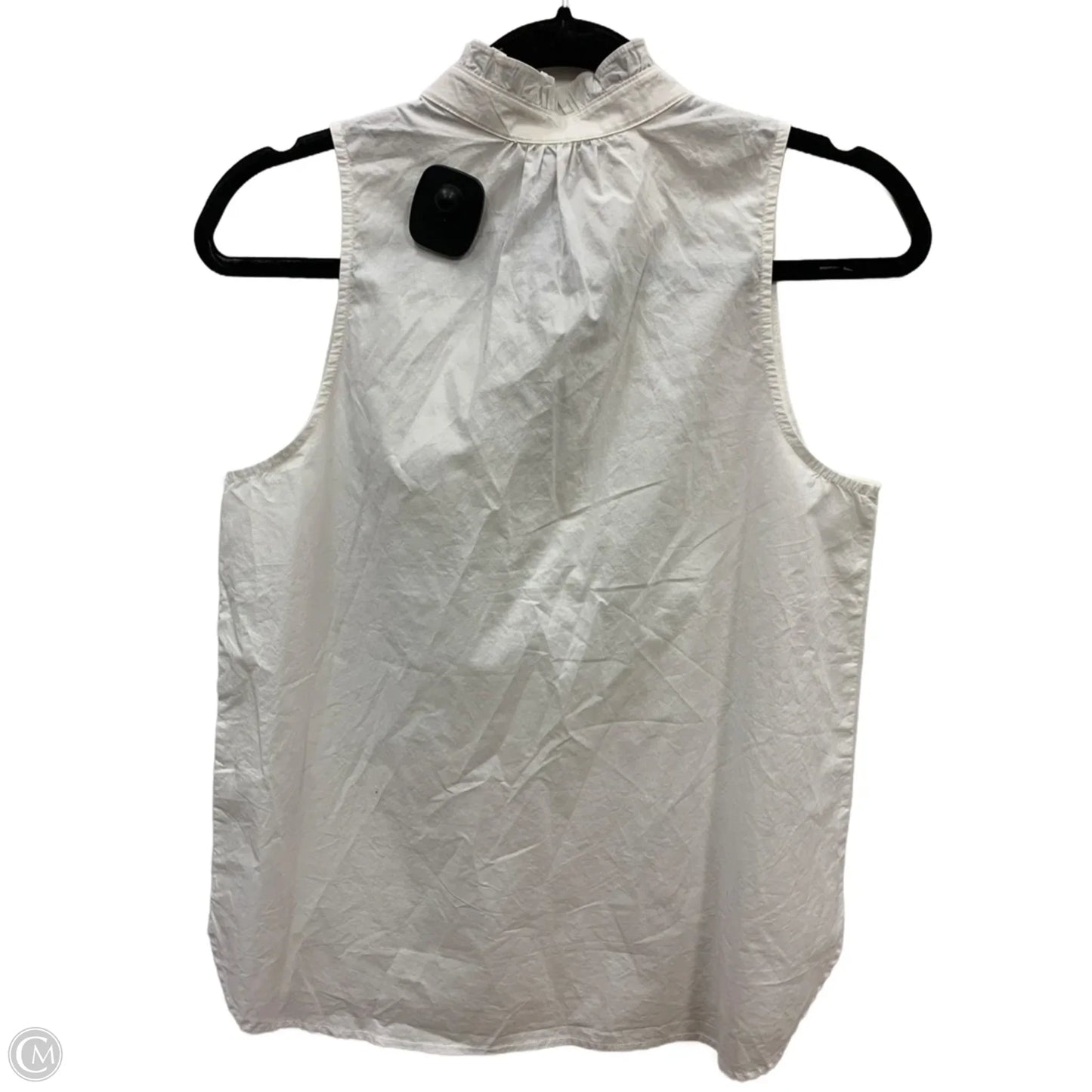 Blouse Sleeveless By J. Crew In White, Size: 4