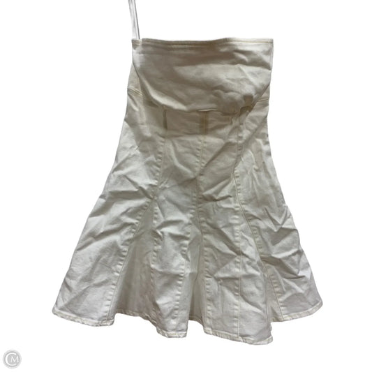 Dress Casual Short By Urban Outfitters In Cream, Size: M