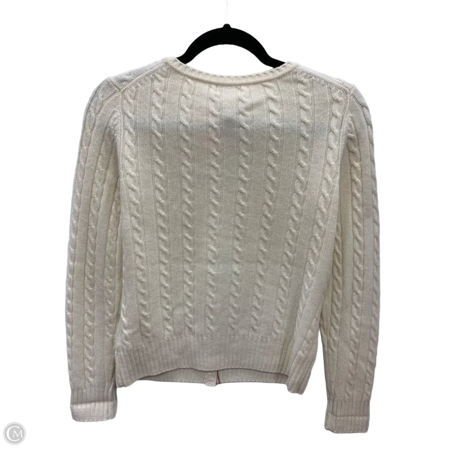 Cardigan Designer By Lilly Pulitzer In Beige, Size: S