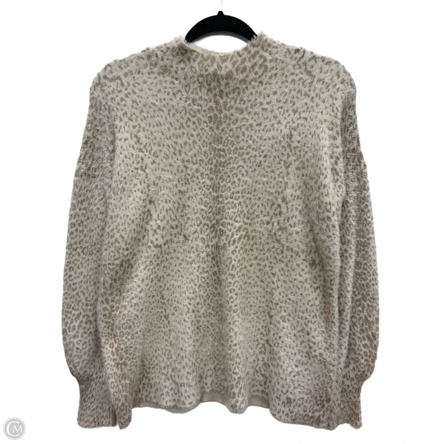 Sweater By Chicos In Animal Print, Size: 8
