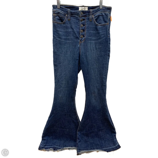 Jeans Flared By We The Free In Blue Denim, Size: 8