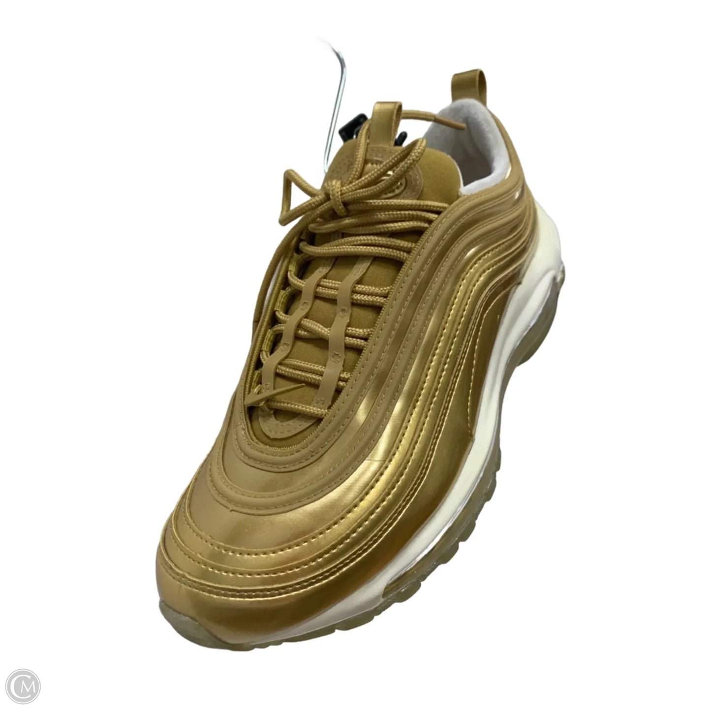 Shoes Sneakers By Nike In Gold, Size: 9