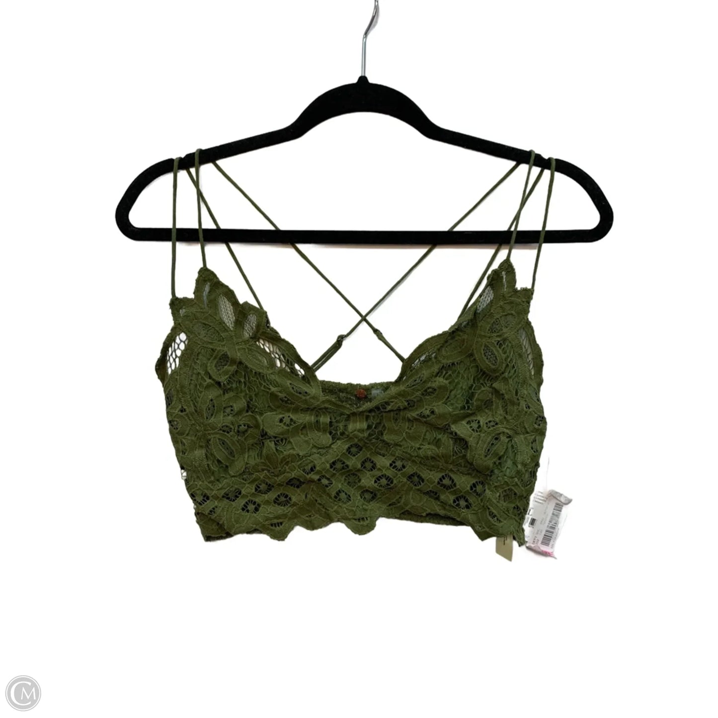 Bralette By Free People In Green, Size: L
