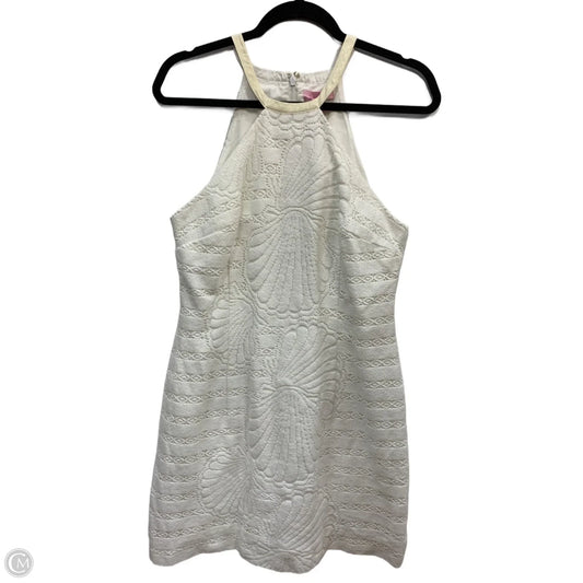 Dress Designer By Lilly Pulitzer In White, Size: 8