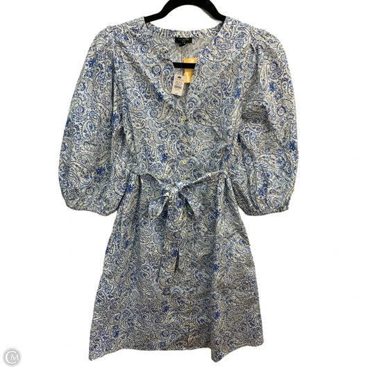 Dress Work By Talbots In Blue & White, Size: 4p
