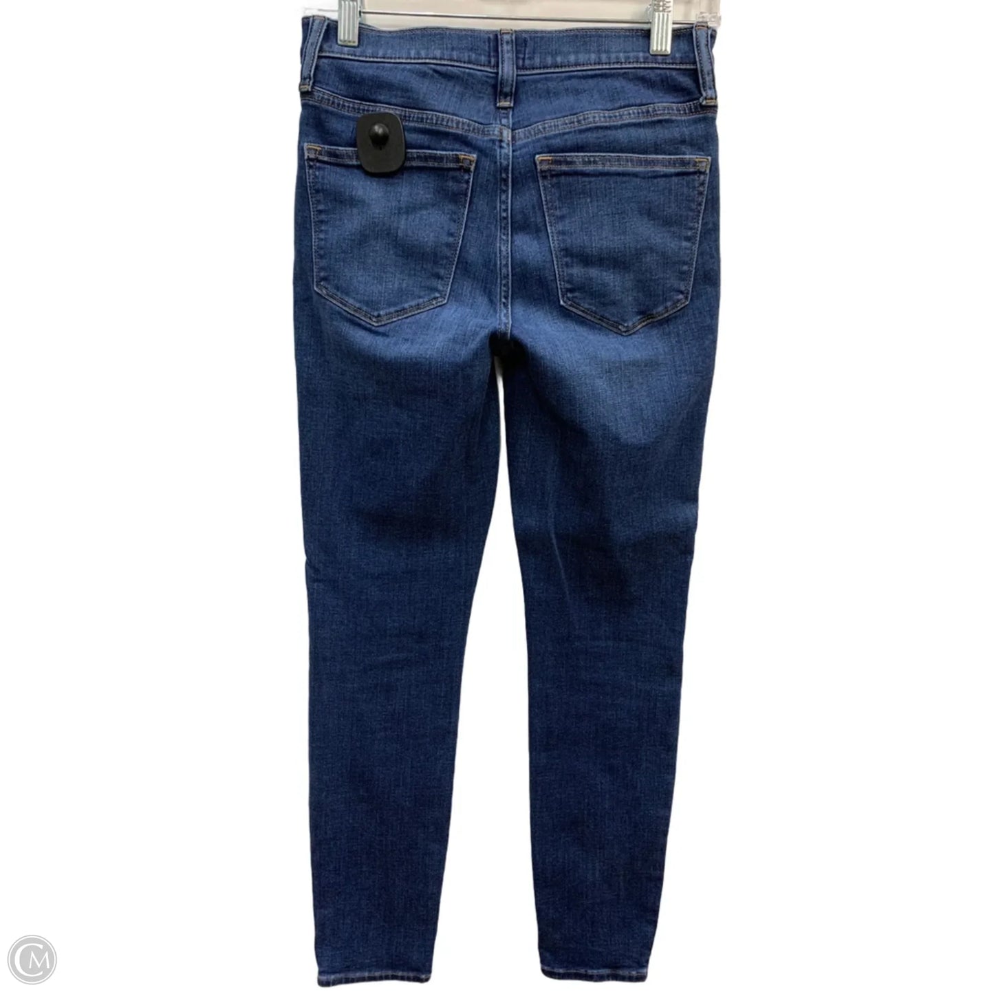 Jeans Skinny By J. Crew In Blue Denim, Size: 0