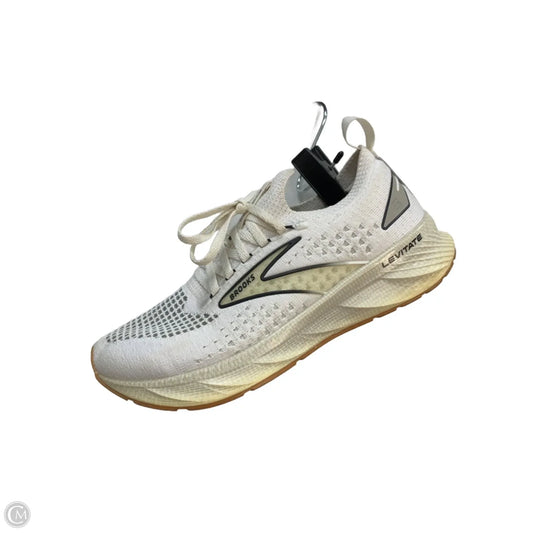Shoes Sneakers By Brooks In White, Size: 7.5