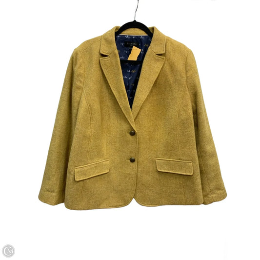 Blazer By Talbots In Yellow, Size: 18