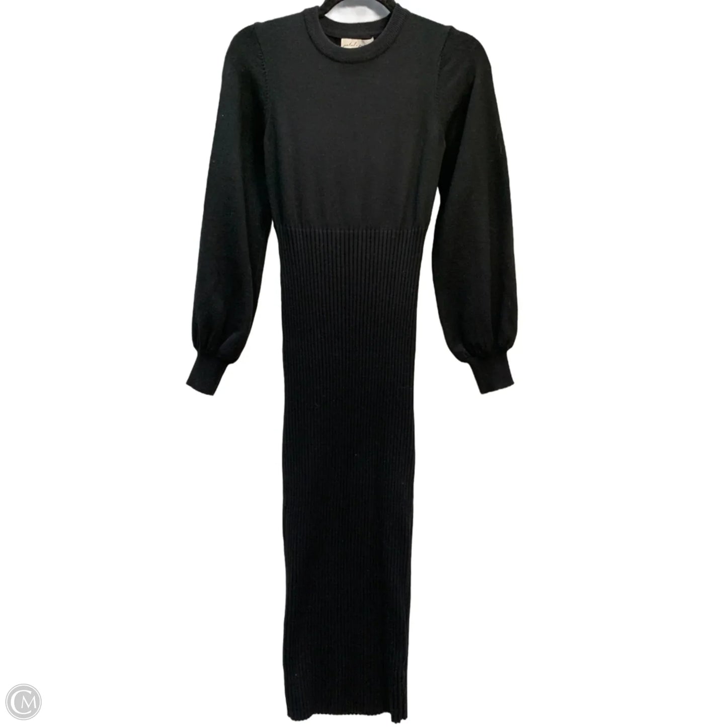 Dress Sweater By Petal & Pup In Black, Size: M