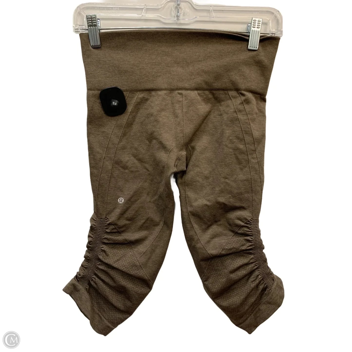 Athletic Capris By Lululemon In Brown, Size: 6