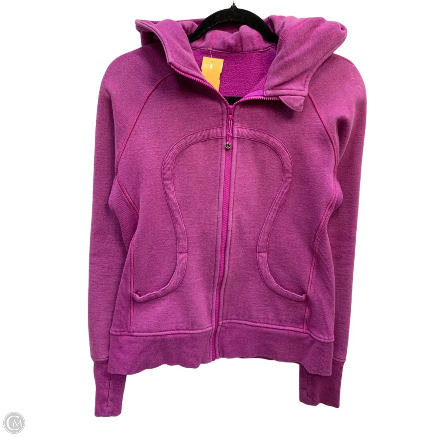 Athletic Jacket By Lululemon In Purple, Size: 10