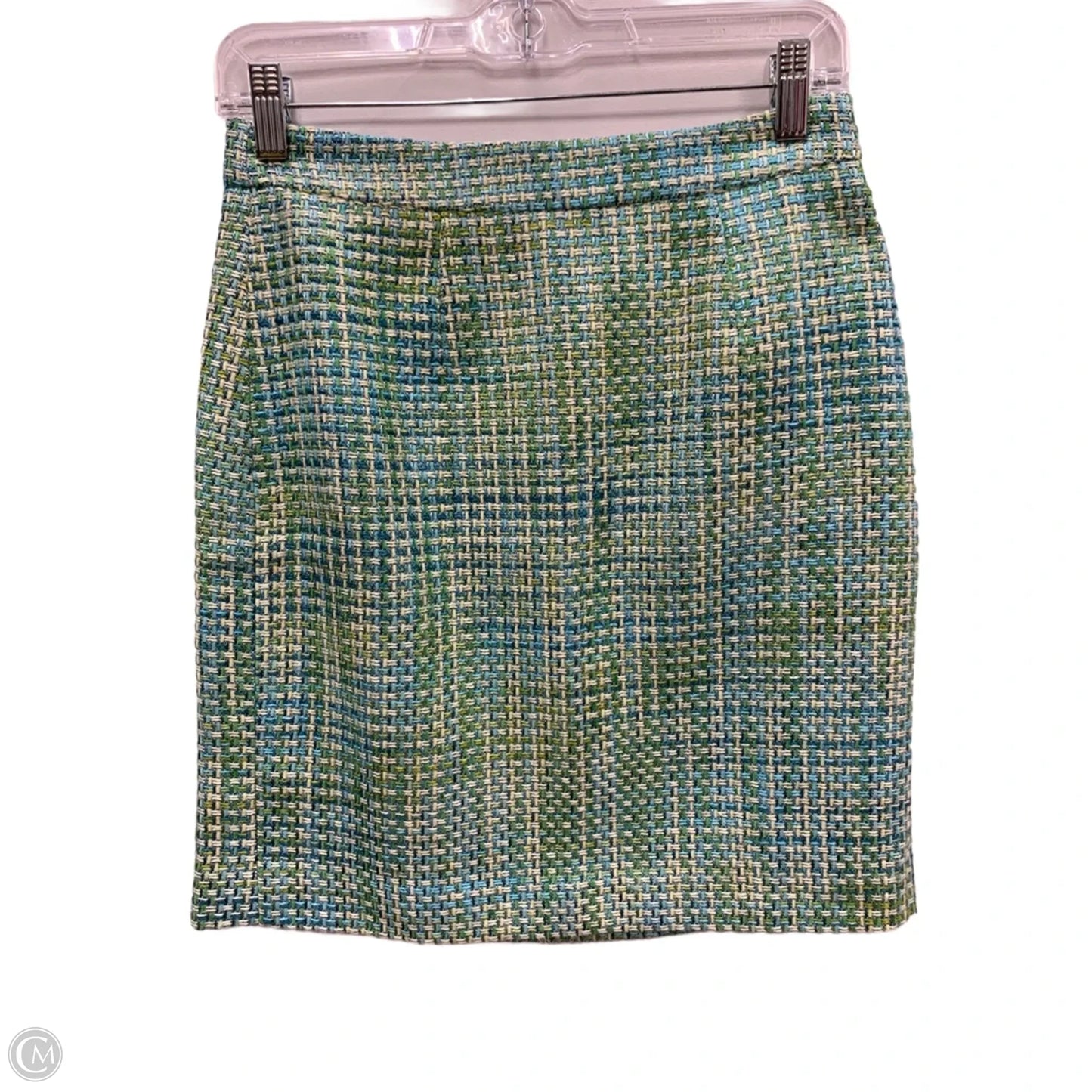 Skirt Mini & Short By Halogen In Green, Size: 2