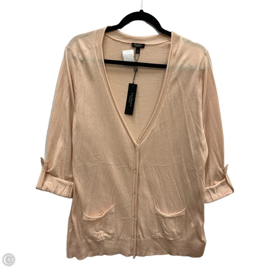 Cardigan By Talbots In Peach, Size: Xl
