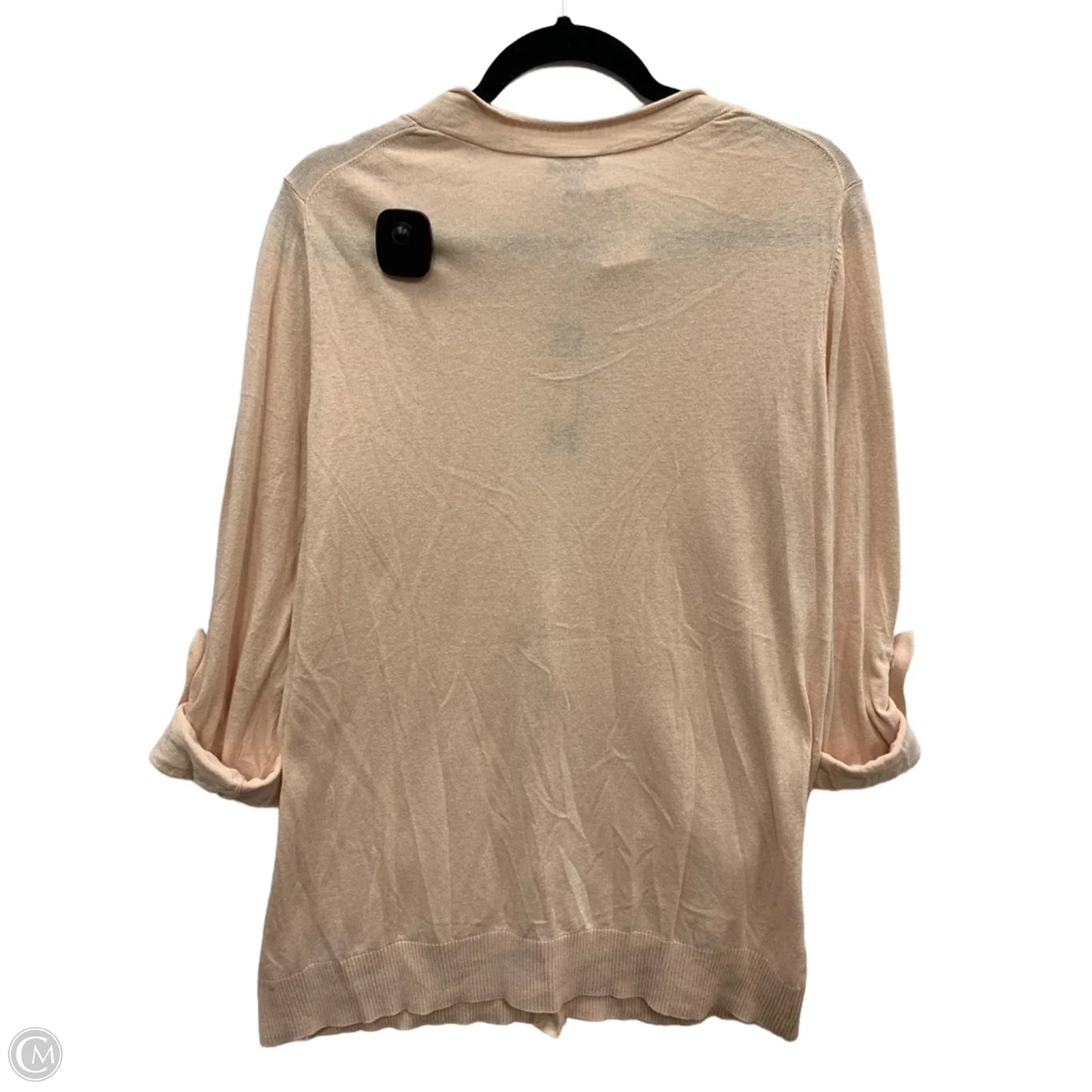 Cardigan By Talbots In Peach, Size: Xl