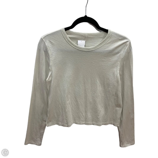 Top Long Sleeve By Lululemon In Beige, Size: 6