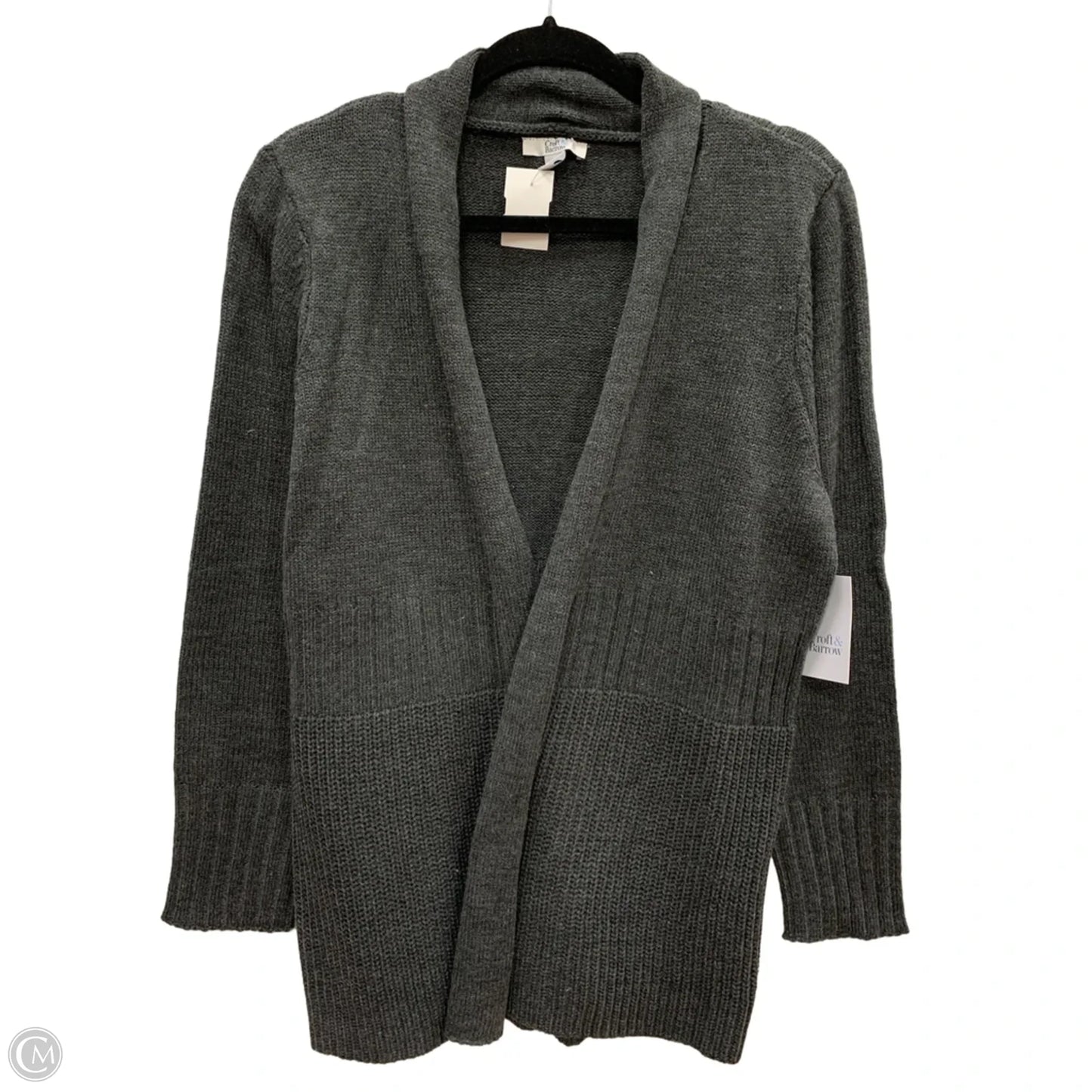 Cardigan By Croft And Barrow In Grey, Size: L