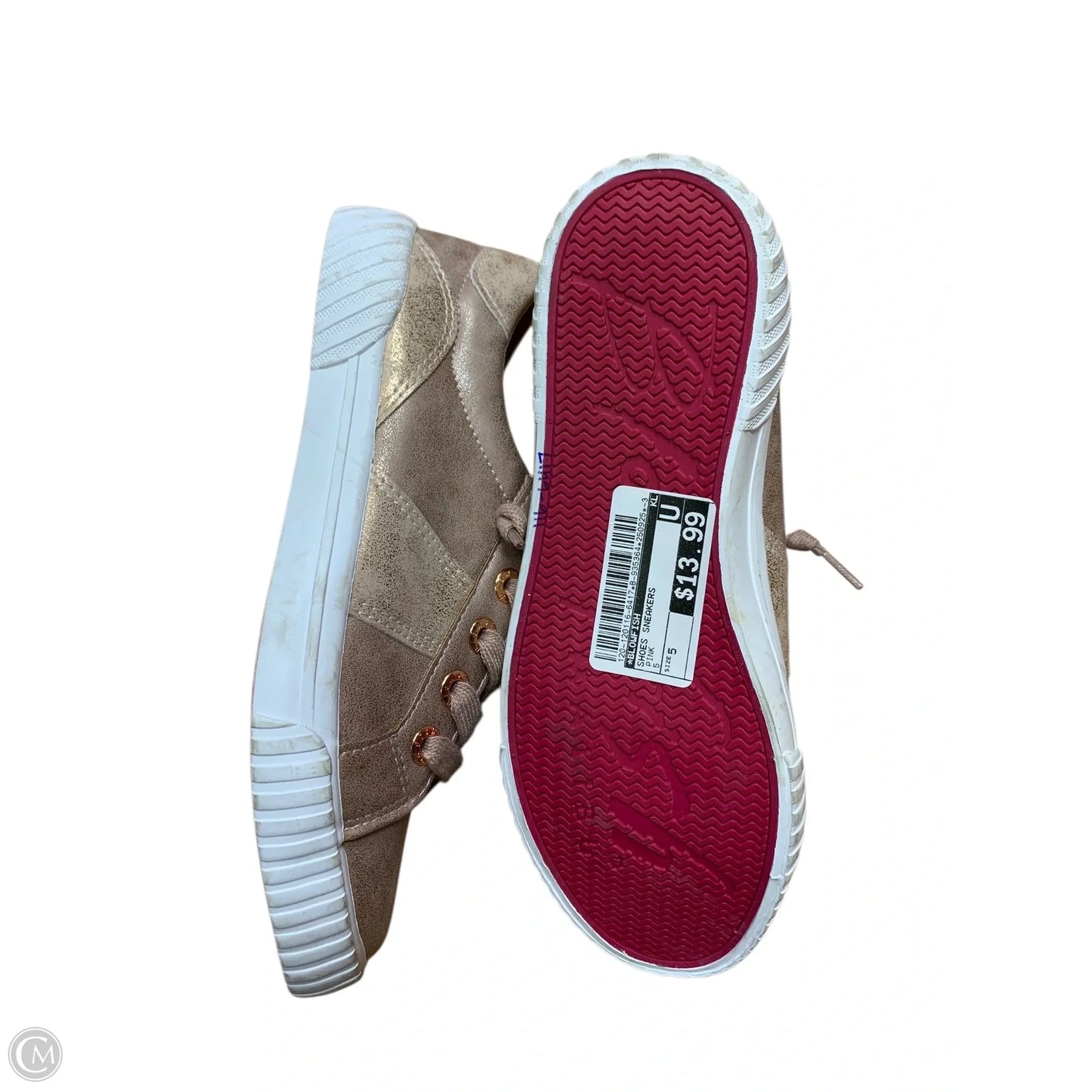 Shoes Sneakers By Blowfish In Pink, Size: 5