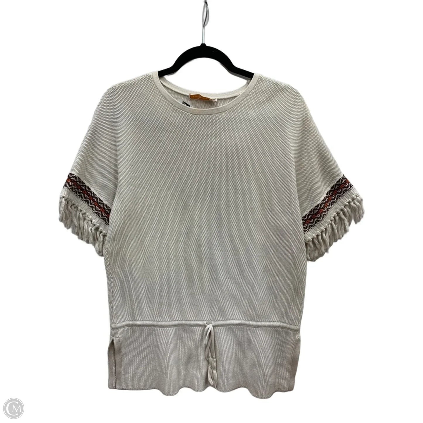 Sweater Designer By Tory Burch In Beige, Size: M