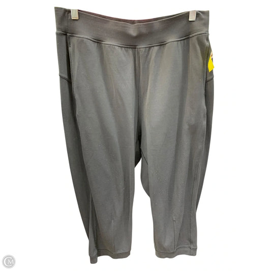 Athletic Capris By Lululemon In Black, Size: 10