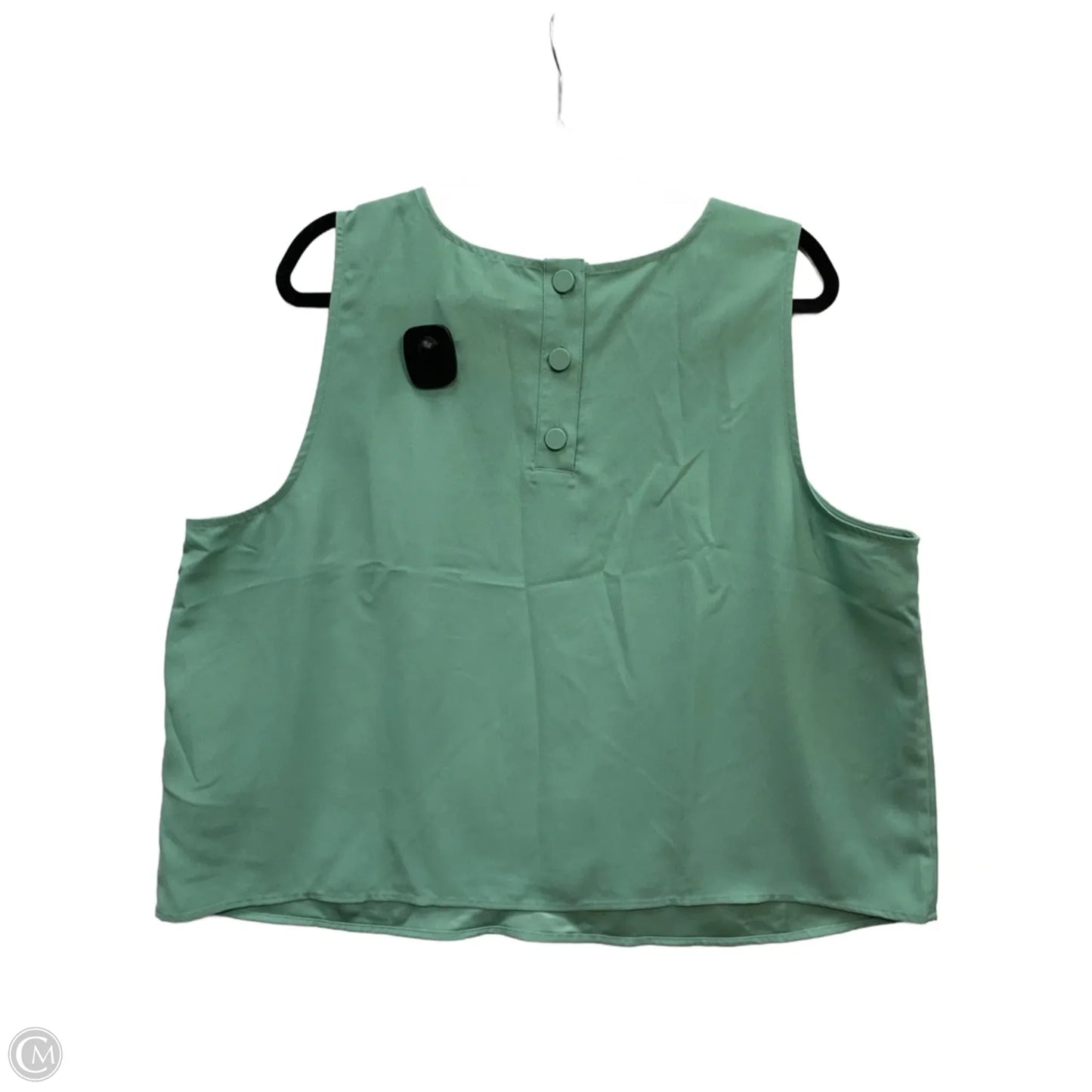 Tank Top By J. Crew In Green, Size: 2x