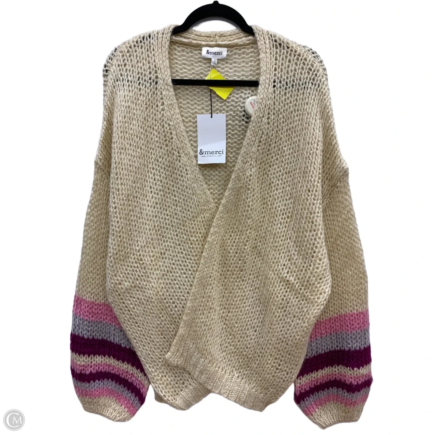 Cardigan By &merci In Beige, Size: L