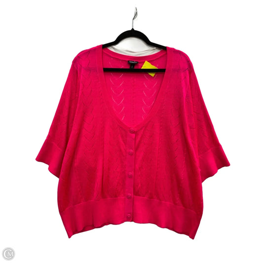 Cardigan By Torrid In Pink, Size: 30