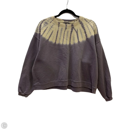 Sweatshirt Crewneck By Madewell In Grey, Size: S